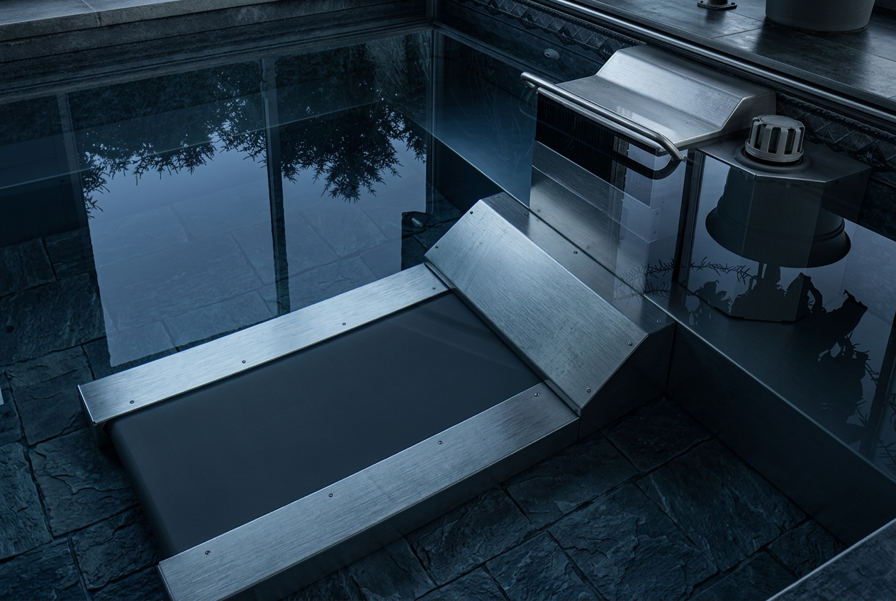 Underwater Treadmill — Plunge pool + treadmill